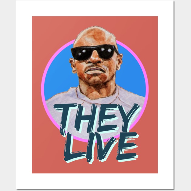 They Live Wall Art by seancarolan